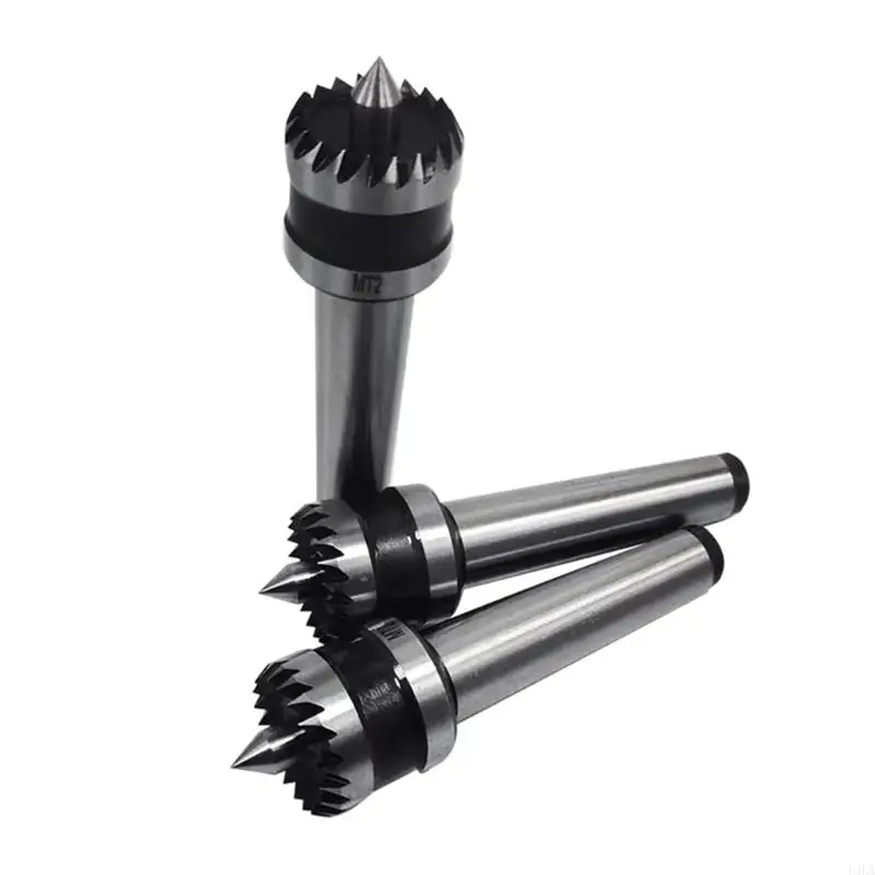U4LA Многотумовый деревянный турнир для токарного станка Центр MT2 Live Peargings Tailstock Center Steel Steel