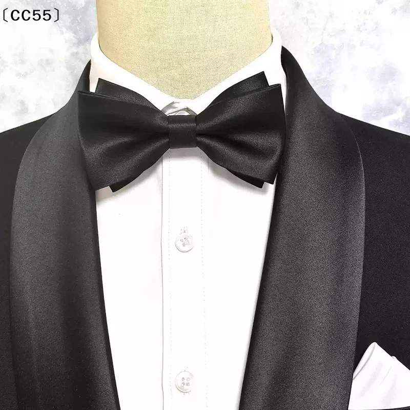 Schwarze Fliege für Herren, Business- und formelle Kleidung, modische britische Fliege, Accessoires〔CC55〕