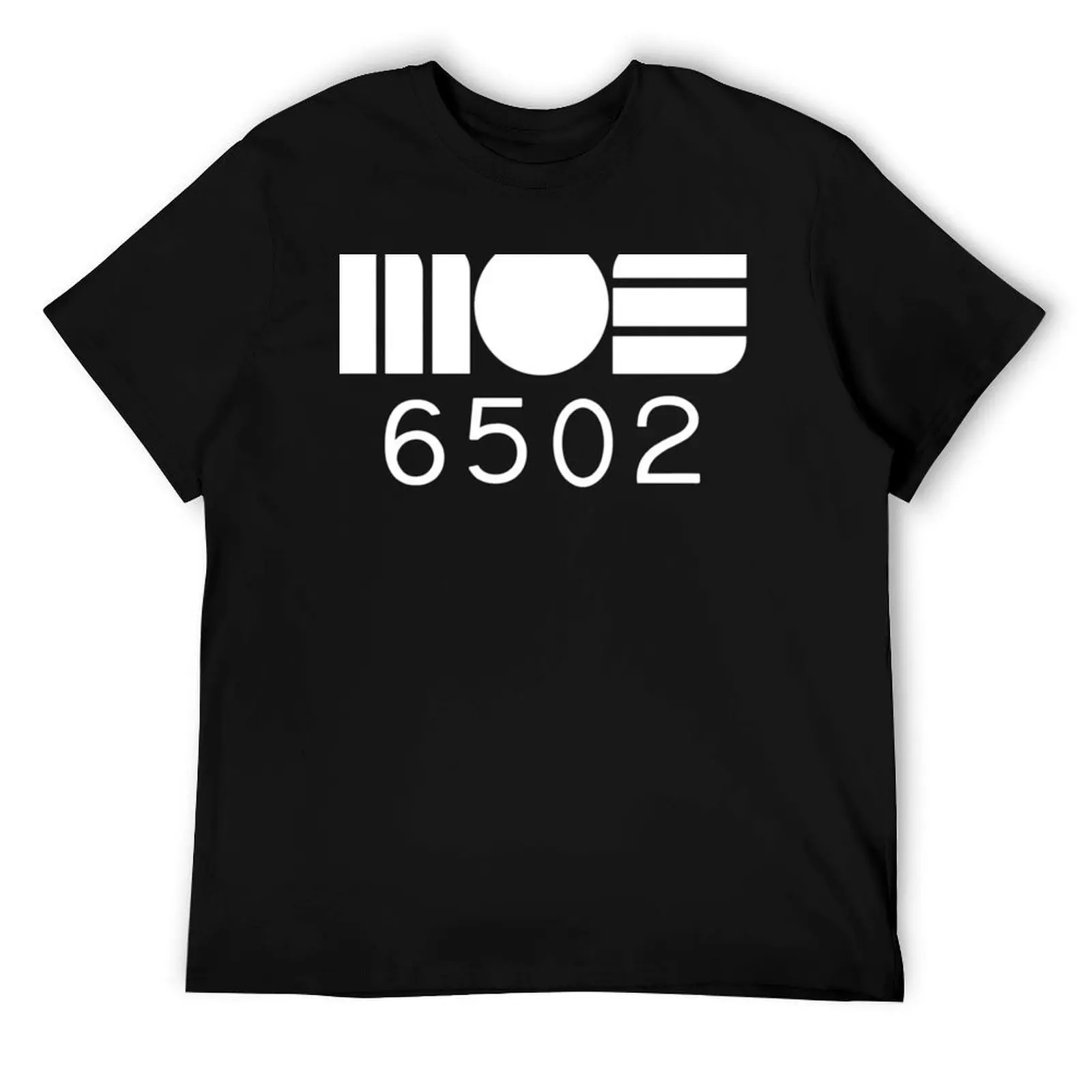 

MOS 6502 8-bit CPU White logo Essential T-Shirt t shirts for man cotton funny t shirts cotton 100% T-Shirt