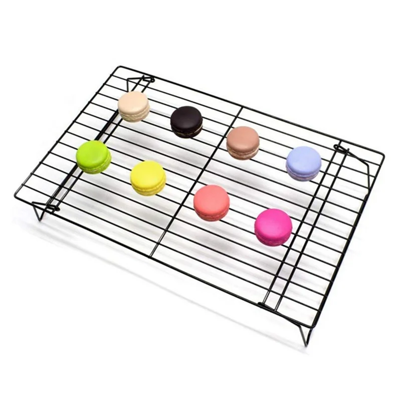 

ABWR-2X 3 Layers Stackable Cooling Rack Metal Cake Cookie Biscuits Bread Cooling Rack Net Mat Holder Dry Cooler For Cooking
