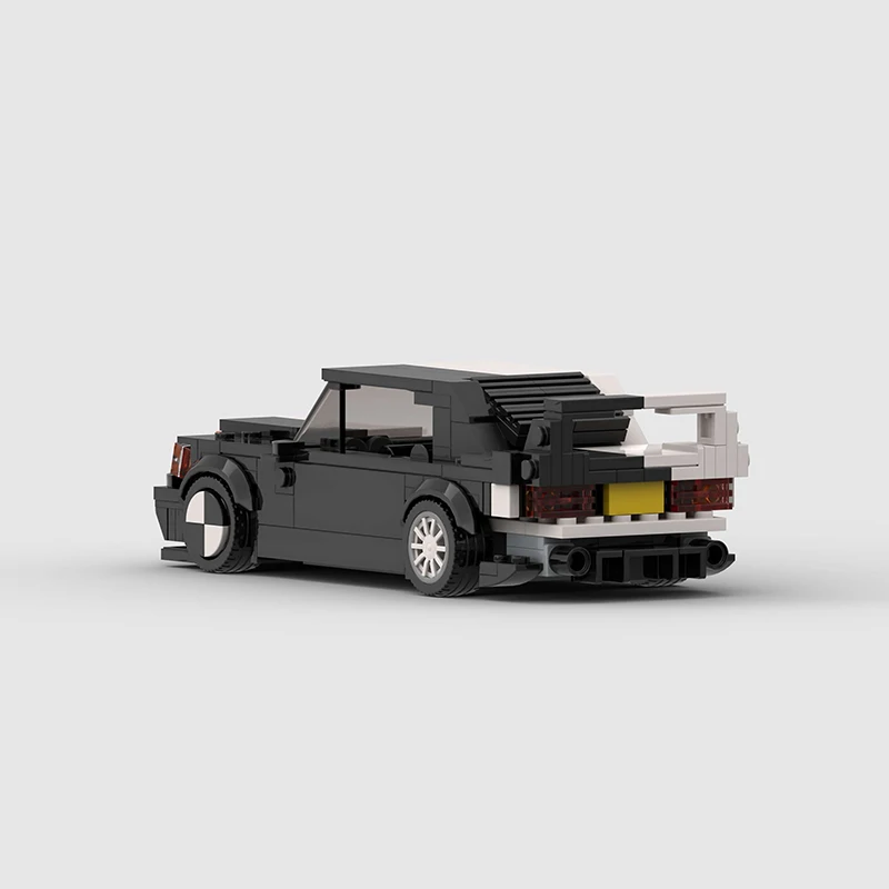 Moc carro clássico velocidade campeões super corrida f1 veículo modelo bloco de construção corrida rally brinquedo cidade técnica