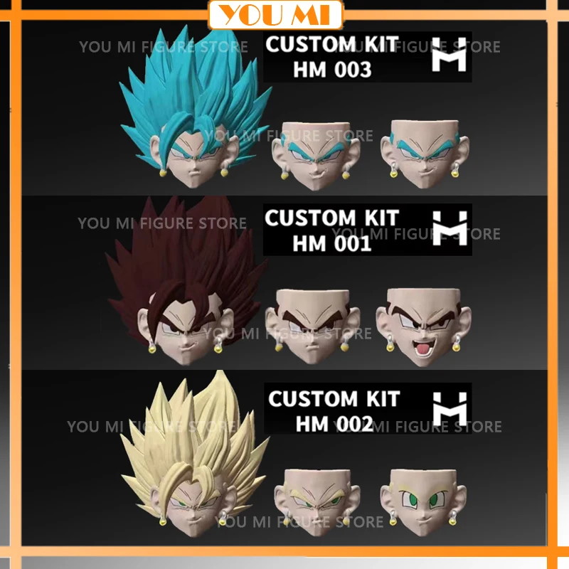 HM i Dragon Ball S.H.Figuarts Super Saiyan SHF Vegetto, экшн-фигурка, аксессуары для синей головы, аниме, коллекционные игрушки HM i Dragon Ball S.H.Figuarts Super Saiyan SHF Vegetto, экшн-фигурка, аксессуары для синей головы, аниме, коллекционные игрушки