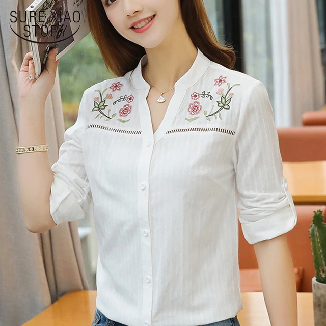 Blusas bordadas mujer hotsell