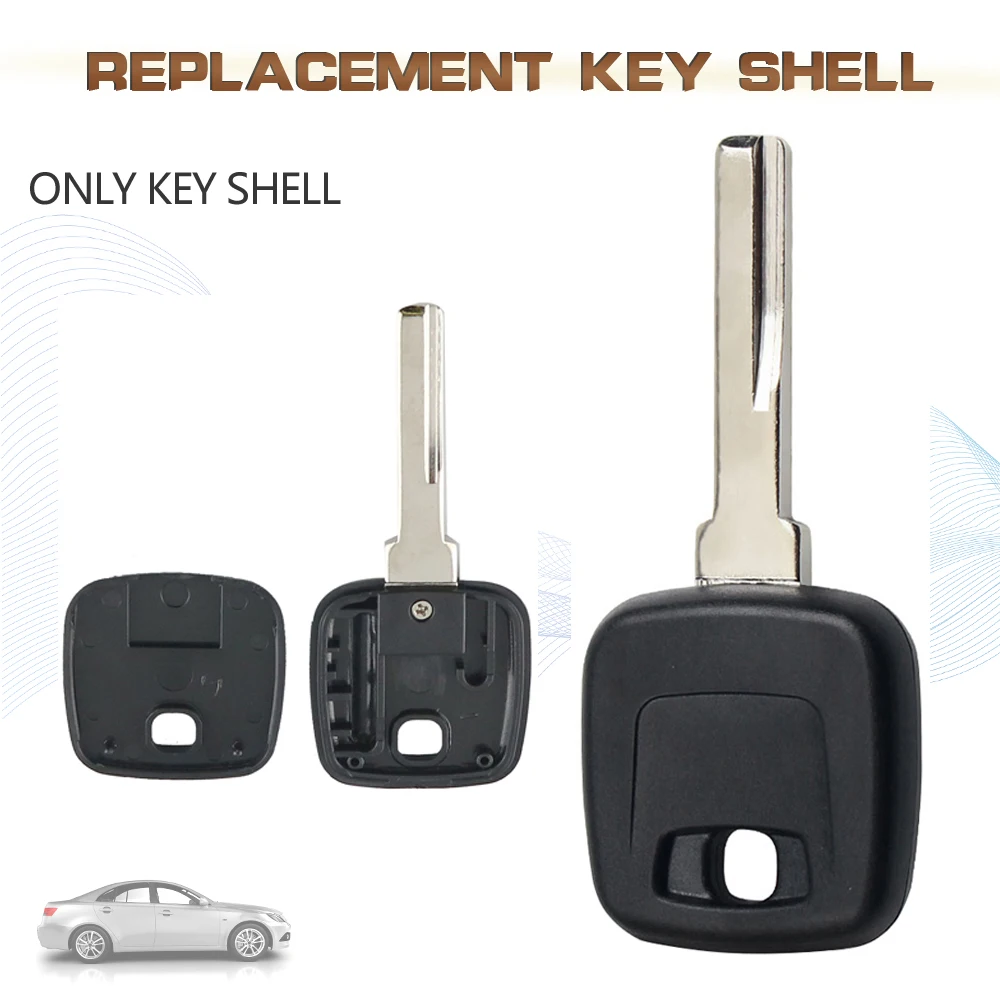 KEYECU Transponder Ignition Key Shell Fob HU56 Blade dla 1996 1997 1998 1999 2000 2001 2002 Volvo S40 V40 P/N: 30621616