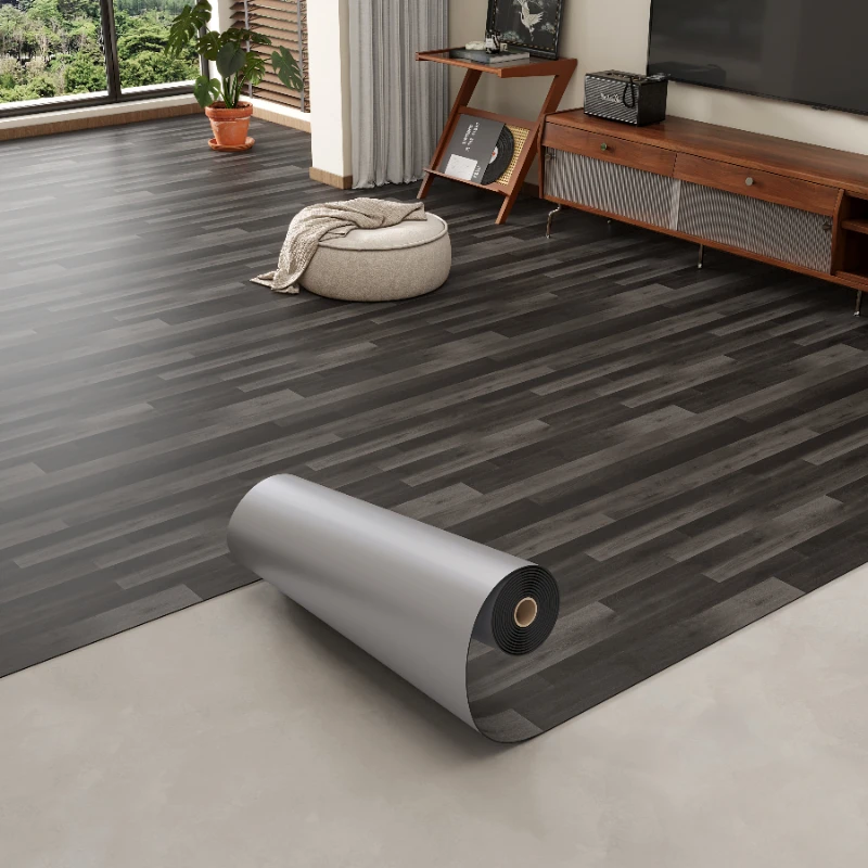 1/2 Roll of Pvc Thickened 3D Texture, Vintage Wood Grain Flooring, Self-Adhesive Coating, Easy to Remove and Replace, Peel and Stick, Waterproof, Wear-Resistant, Easy to Clean, Suitable for Indoor Use, DIY Floor Covering, Artist Home Renovation Flooring