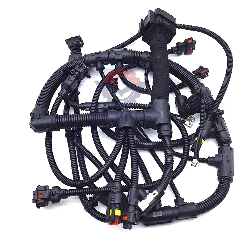 El excavador de EC240B EC290B parte el arnés de cableado VOE del inyector de aceite del motor D7E 21814766 21814766