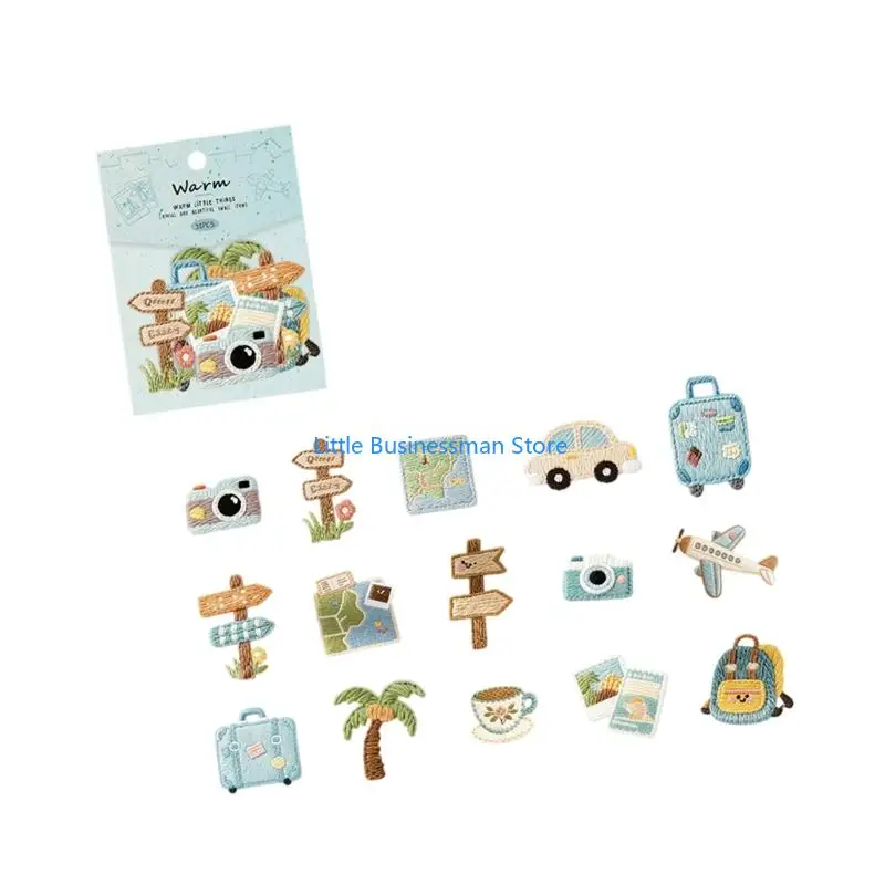 Dekorative Scrapbooking-Aufkleber, Dekorationen, Planer-Aufkleber für Album, Tagebuch, Kunsthandwerk, Kartenherstellung – Detail 10