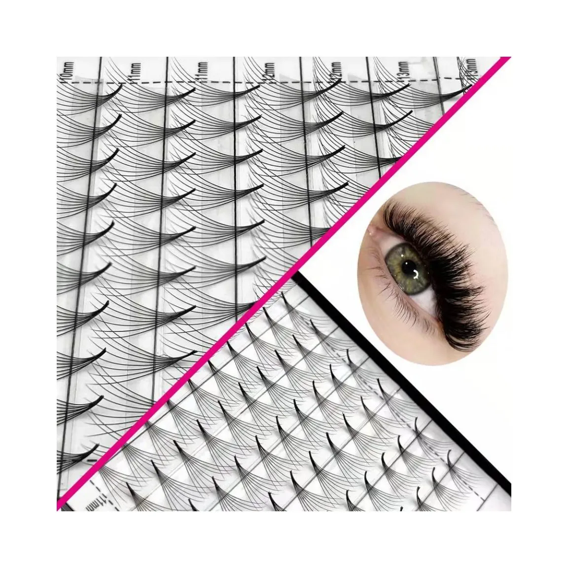 

Premade Russian Volume Fans 7D 10D 12D MIX Individual Lashes Extension