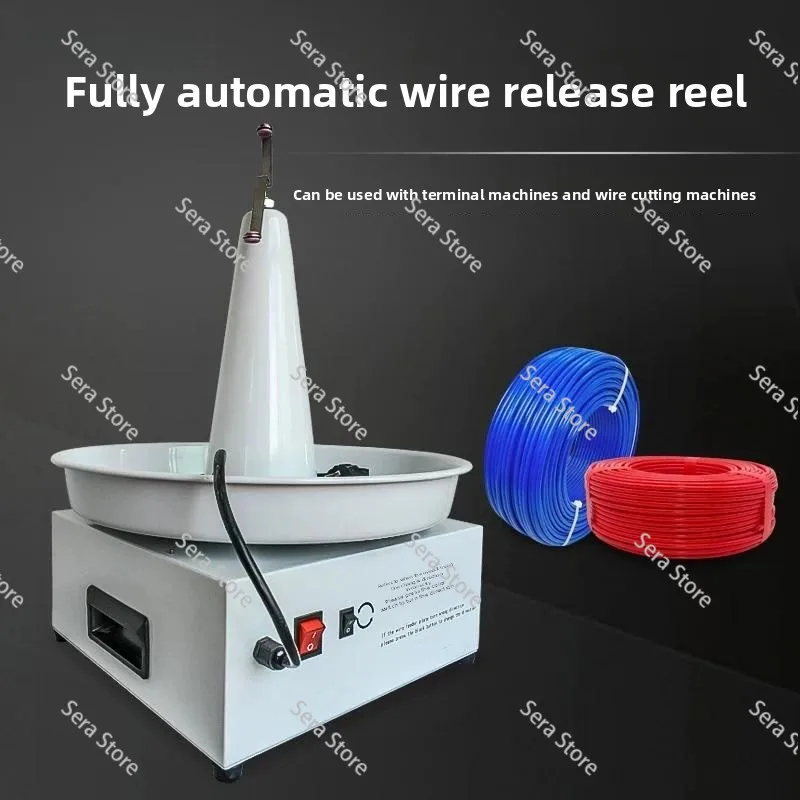 Automatic Wire Feeding Disc Electric Cable Pay-off Rack Wire Feeder for Wire Processing Machine