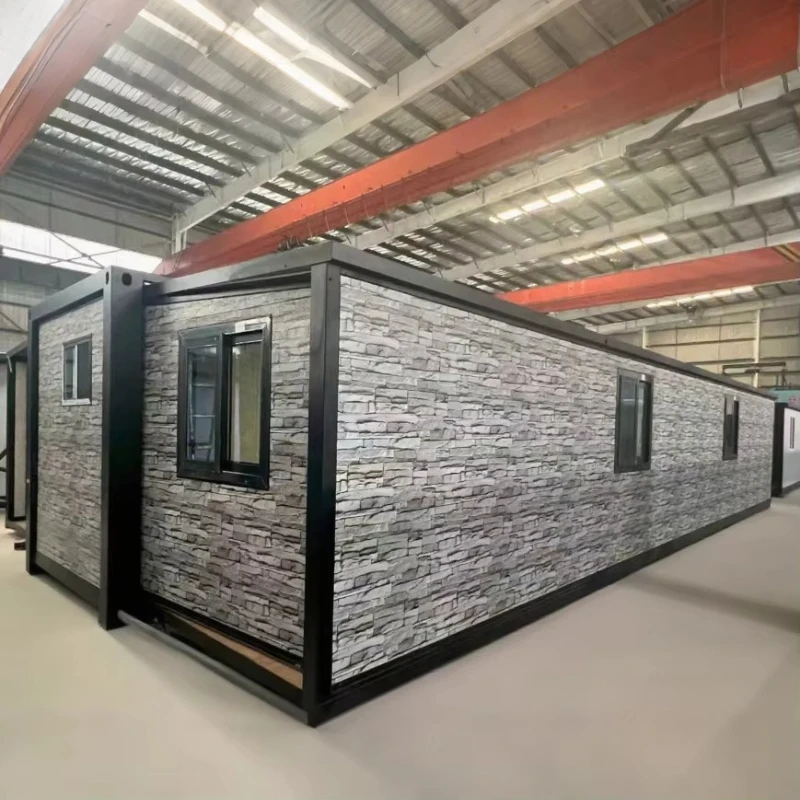 Portable Container House and Modern Mobile Home 20ft 40ft 2 3 Bedrooms Prefab Villa
