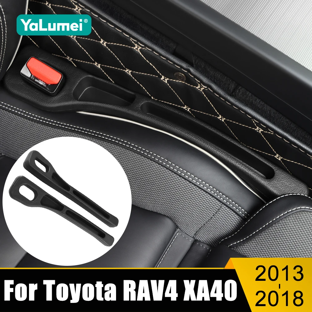 

For Toyota RAV4 XA40 2013 2014 2015 2016 2017 2018 RAV 4 Car Seat Gap Anti-leak Stopper Strip Slot Seat Gap Storage Organizer