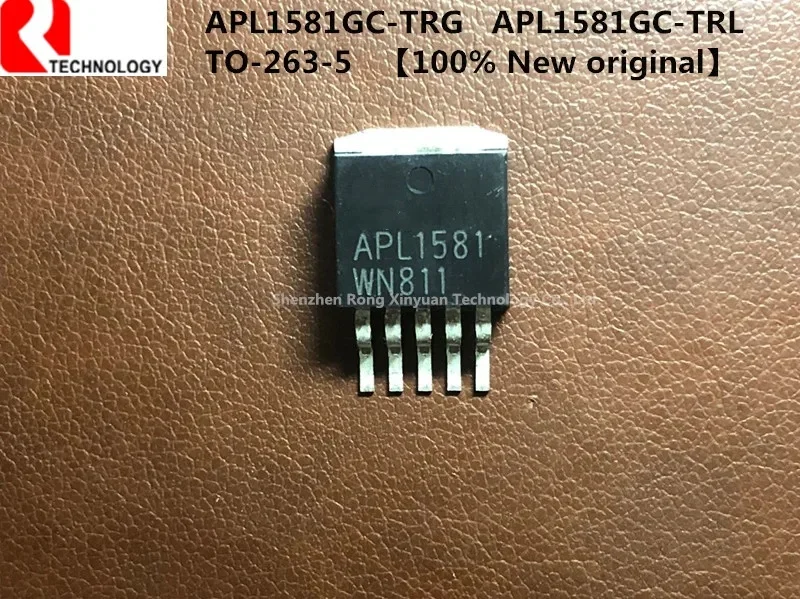 10 pçs/lote APL1581GC-TRG APL1581GC-TRL APL1581GC-TR APL1581GC APL1581 TO263-5 100% Novo original