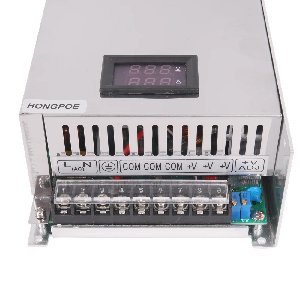 Imagem -04 - Fonte de Alimentação de Display Digital Ajustável 1000w 012v 15v 24v 30v 36v 48v 72v 85v 90v Smps cc 110v 150v 200v