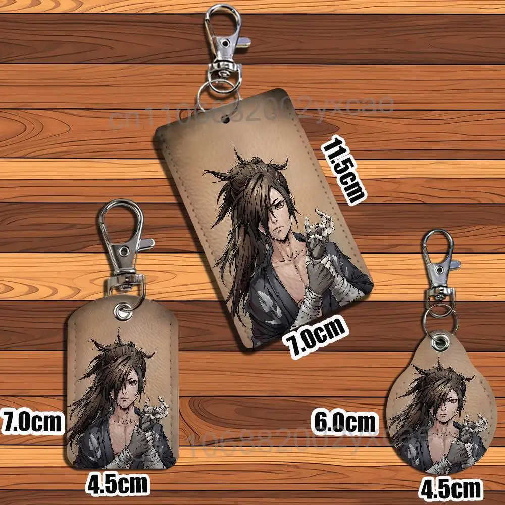 Immagine 7: Portachiavi con custodia protettiva per chiave di accesso alla serratura, a tema Hyakkimaru Dororo, per la sicurezza, idea regalo