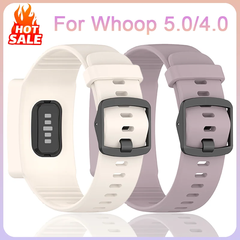 Silikonarmband + Hülle für Whoop 5.0 4.0 Band Smartwatch Zubehör Ersatz-Sportarmband für Whoop 5 4 Armband-Armband