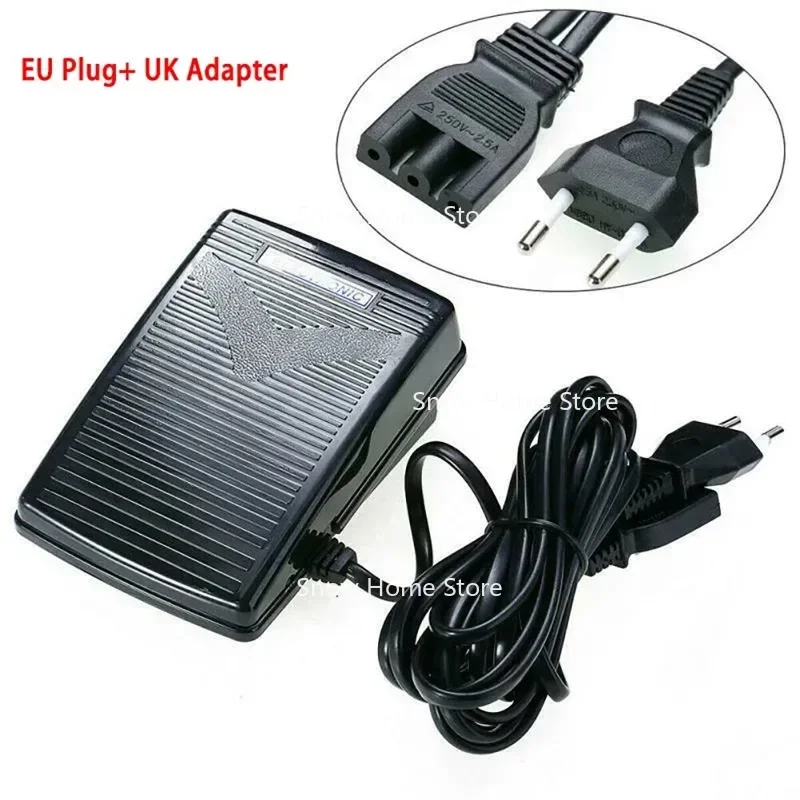 Suitable for SINGER-Janome Sewing Machine Foot Control Pedal 200-240V 50Hz & Power Cord Multi-function Sewing Machine Foot