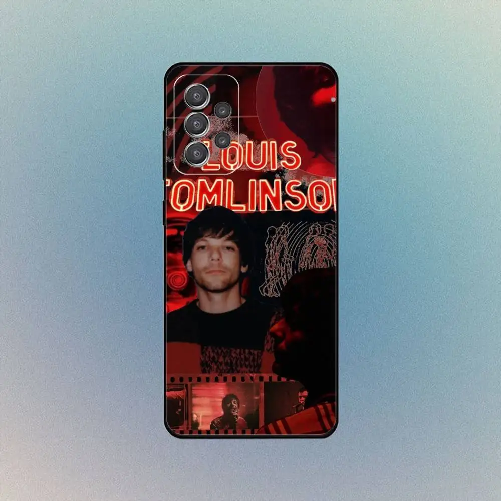 Louis Tomlinson Phone Case For Samsung S25,S24,S21,S22,S23,S30,Ultra,S20,Plus,Fe,Lite,Note,10,9,5G Black Cover - view 3