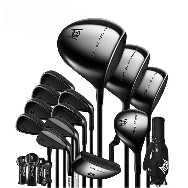 

PGM MTG062 Golf clubs set complete set right handed for men Full 13 clubs with Wedge black golf club set