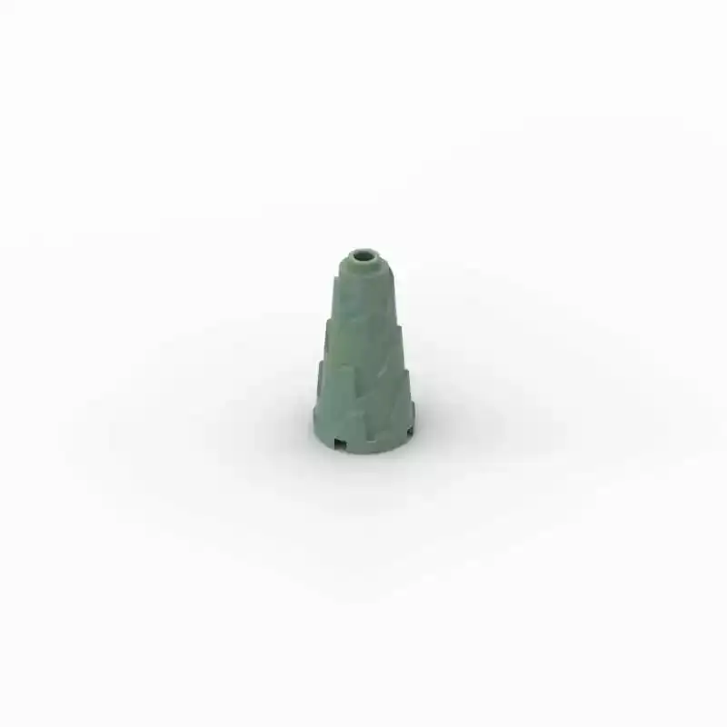 [24Pcs]【50g】 Model 28598 Interlocking 2x2x3 Roof Threaded Conical Brick Drill Barrel, Children DIY STEM Building Blocks Toy