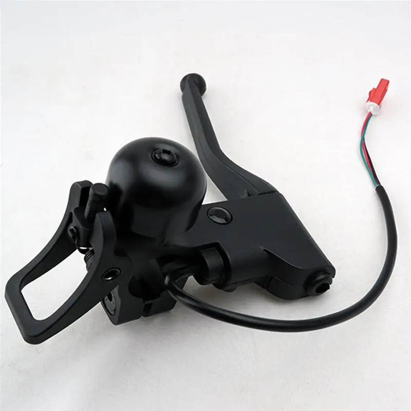 For Xiaomi Elite Electric Scooter Replacement Parts- Left Clutch Brake Lever Handle With Bell& Brake Rod