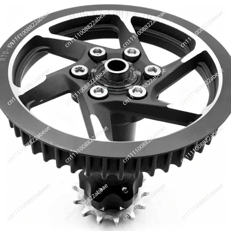 Conjunto de Luva do Eixo Central e Eixo Auxiliar (Jackshaft) - Peças Originais para SUR-RON Light Bee e Light Bee X - Peças para Veículos Elétricos Off-road