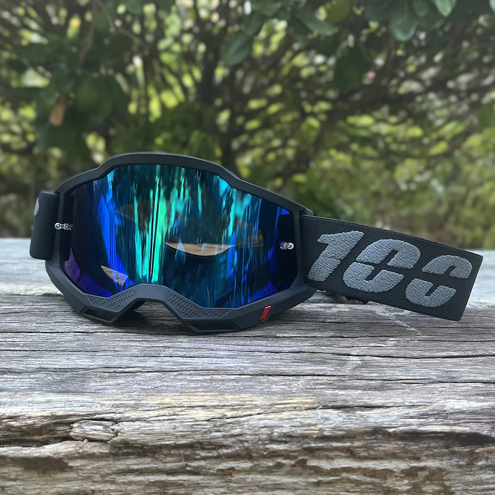 100 i più nuovi occhiali di protezione UV400 antivento - Motocross, moto, ATV, MTB Maschera da ciclismo e sci