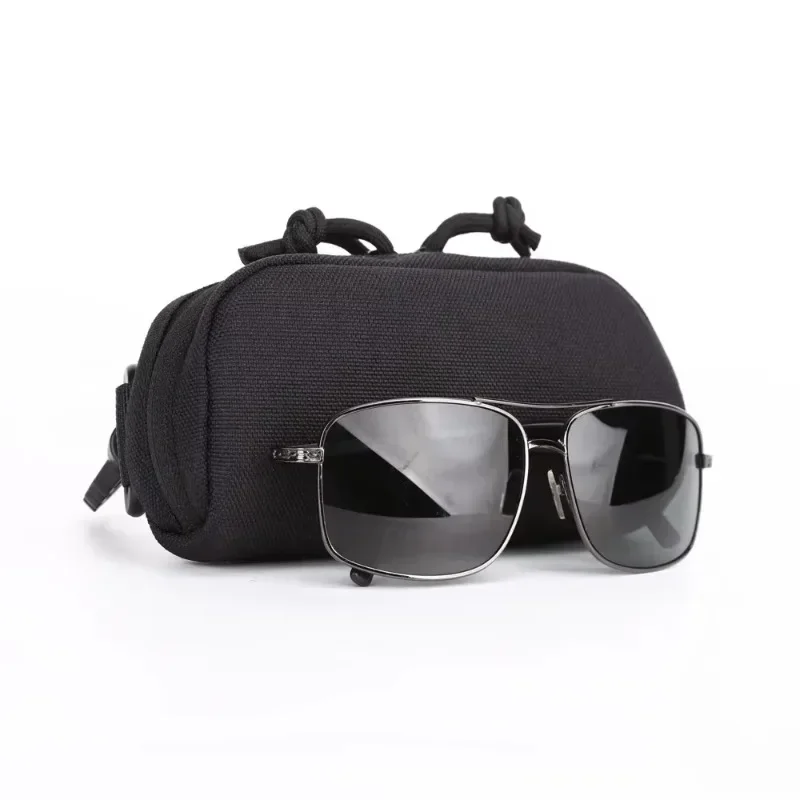 Eyeglasses Holder Bag Molle Glasses Pouch Sunglasses Protective Case Waist Pack Utility EDC Tool Pouches Outdoor Hunting Goggles