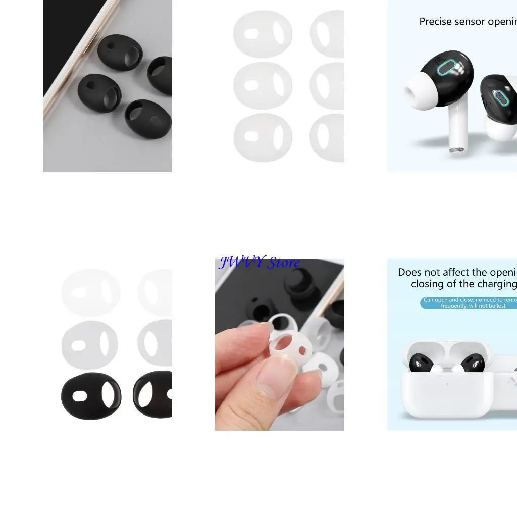 

573a 6pcs Замена наушников наушники наушники для наушников 2