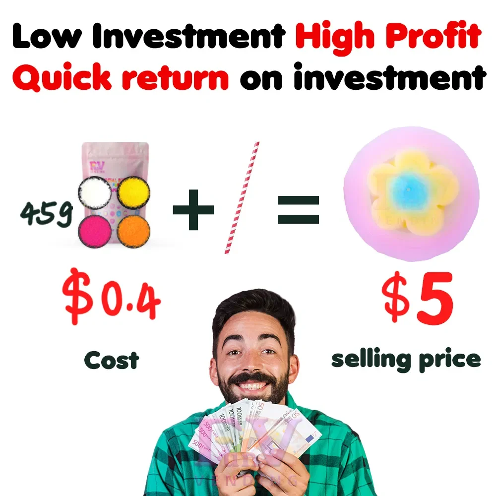 Commercial Automatic Mall Electric Professional Robot Cotton Candy Machine