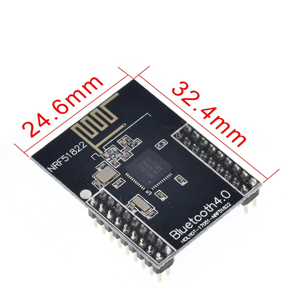 TZT 2.4G Wireless Module Wireless NRF51822 Communication Module Bluetooth module / zigbee module / DMX512