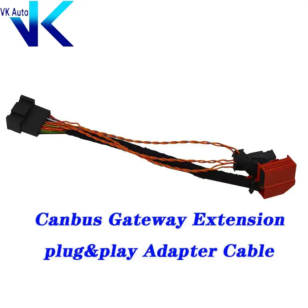 For MQB CARS Touran /Golf MK7 /Tiguan MK2 Canbus Gateway Extension plug&play Adapter Cable