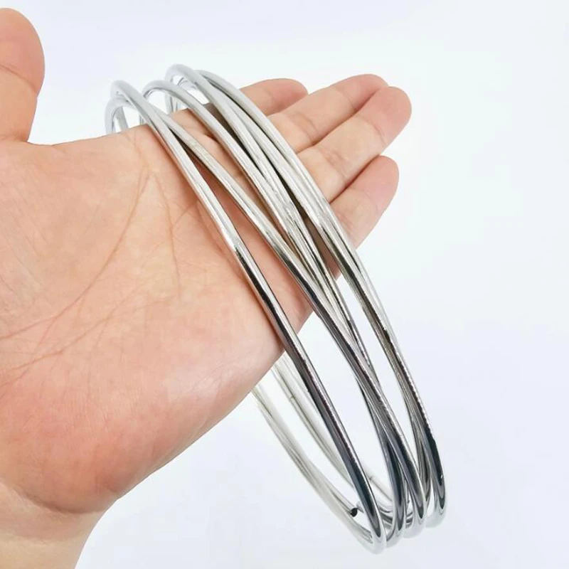 

Six Connected Rings Stage Magic Tricks Props for Professional Magicians