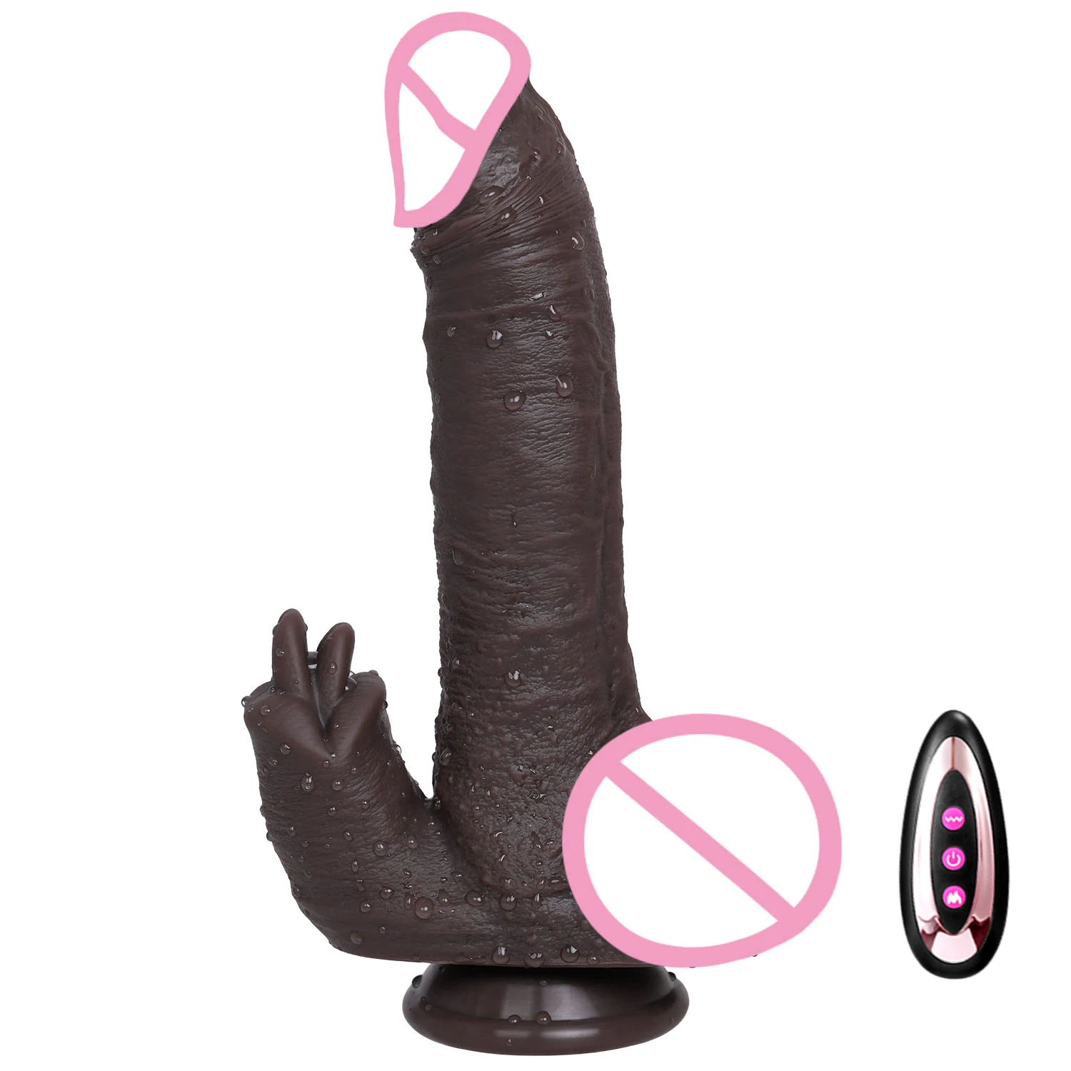 Lick Dildo Vibrator Telescopic Female Remote Control Anal Plug Heated Vibrating Adult Sex Toys For Women Realistic Dildos Penis
