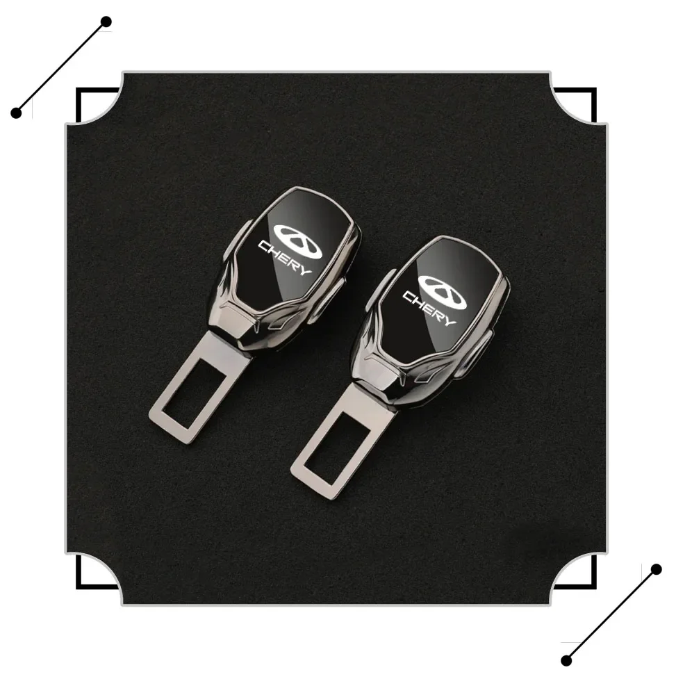 

Car Seat Belt Extension Plug Metal Seat Belt Clip Adjustable Extender for Chery TIGGO 2 3 4 5 7 Pro 8 3X A1 QQ Auto Accessories
