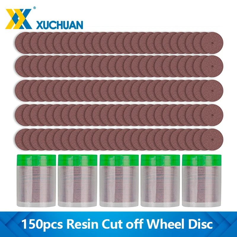 

150pcs Resin Cut off Wheel Disc 25mm Metal Cutting Disc Abrasive Disc Tools for Dremel Rotary Tool Accessories