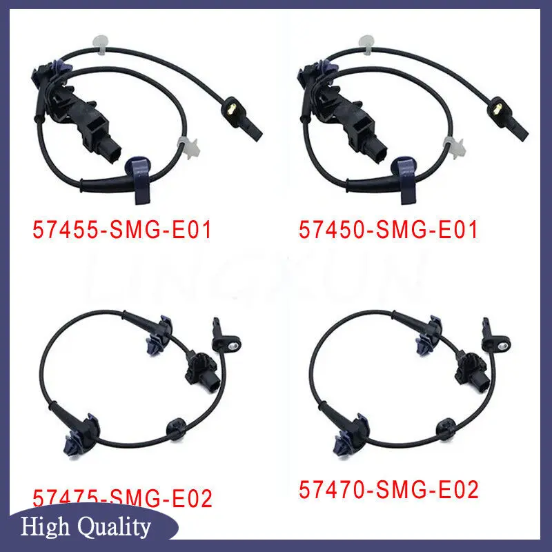 

Front Rear Left Right ABS Sensor 57455-SMG-E01 57450-SMG-E01 57475-SMG-E02 57470-SMG-E01 For Honda Civic 5D Type-R 2006 -2012
