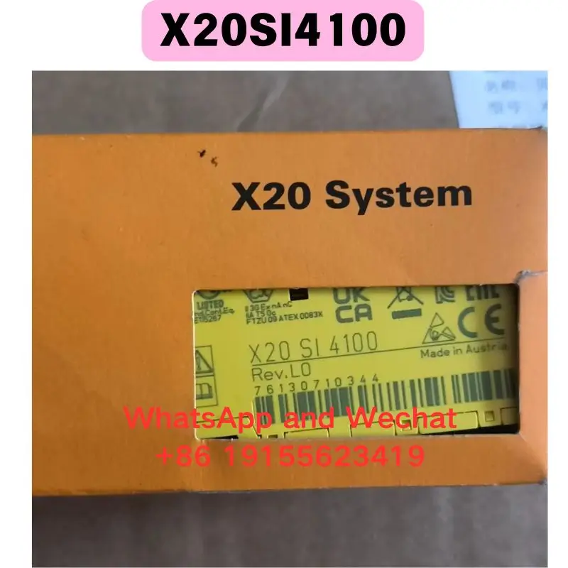 Brand new original X20SI4100 module Functional test OK