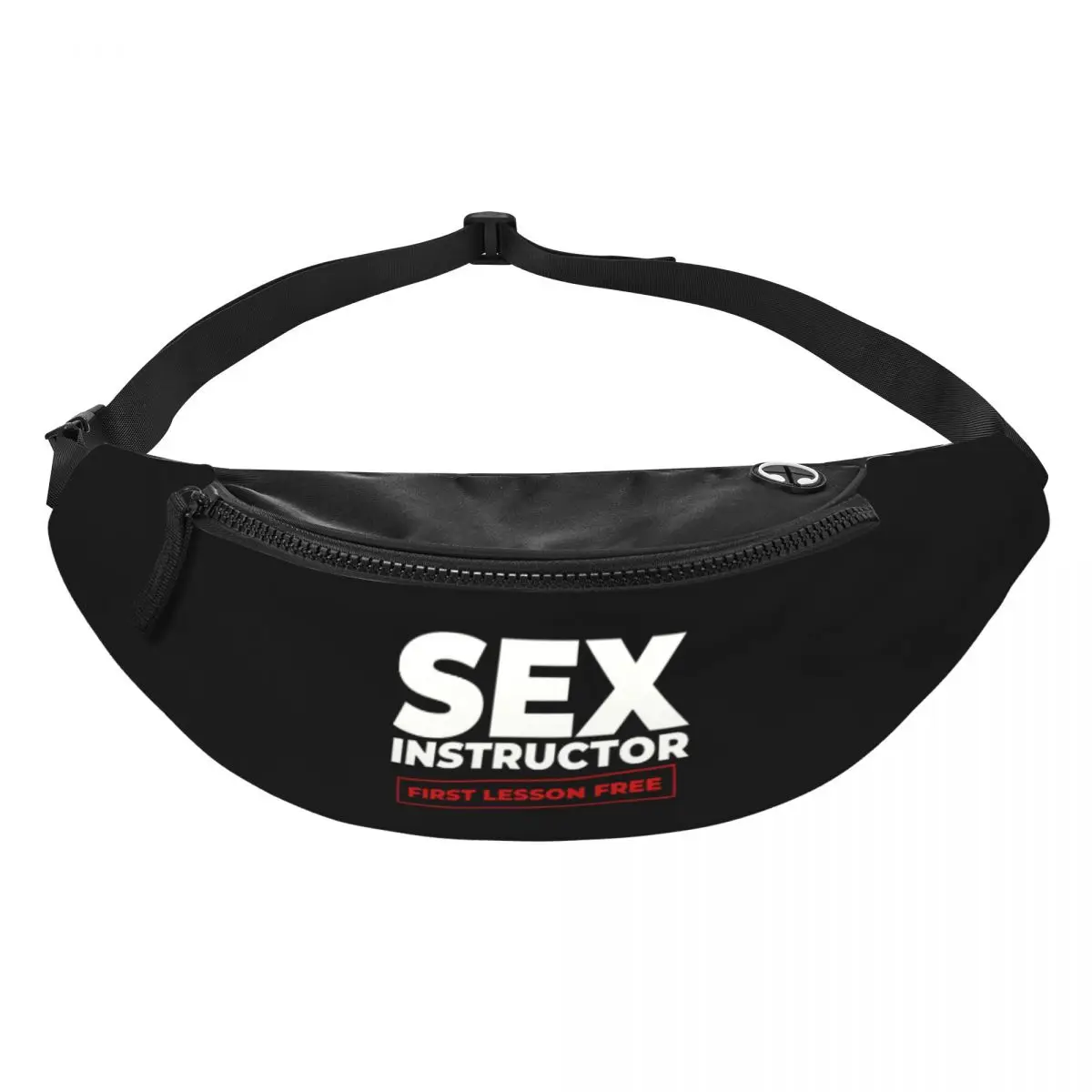 Instrutor sexual Fanny Pack para homens e mulheres, bolsa de cintura crossbody casual para correr, bolsa de dinheiro para telefone