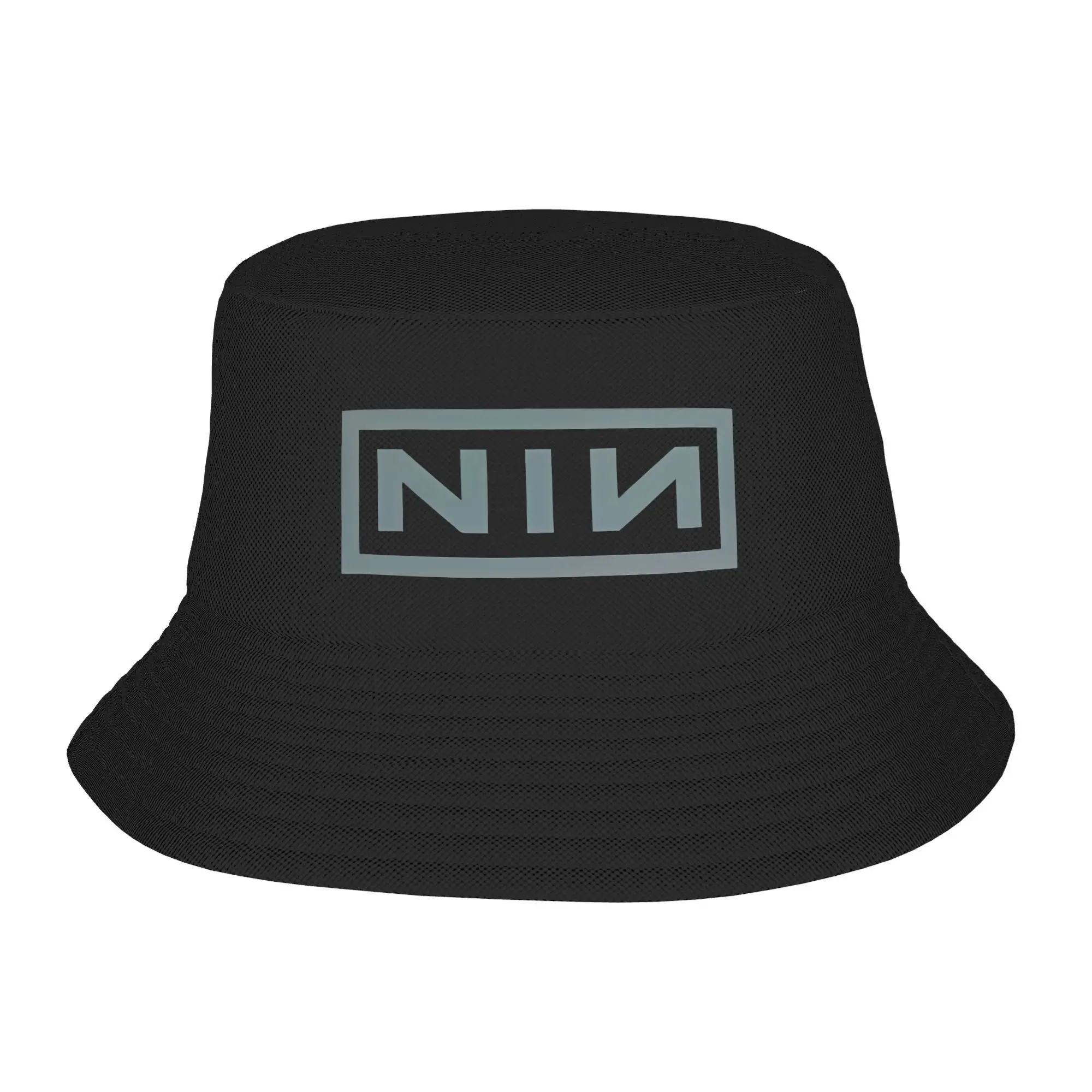 

Nine Inch Nails Rock NIN Bucket Hat Summer Beach Hatwear Merch Fishing Hats for Outdoor Sport Unisex Bob Hat Packable
