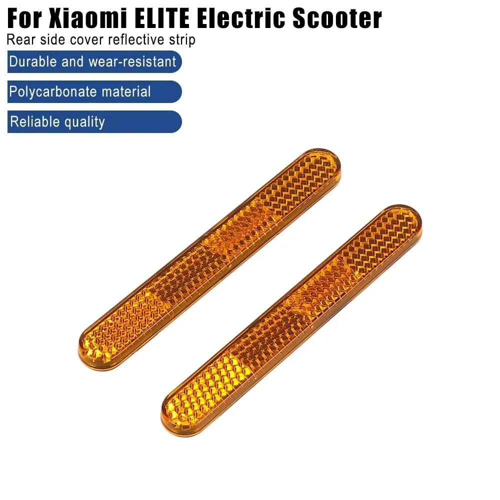 Hinterradnabenabdeckung mit reflektierendem Streifen für Xiaomi Elite Elektroroller – Sicherheitswarnreflektor und reflektierender Block – Detail 16
