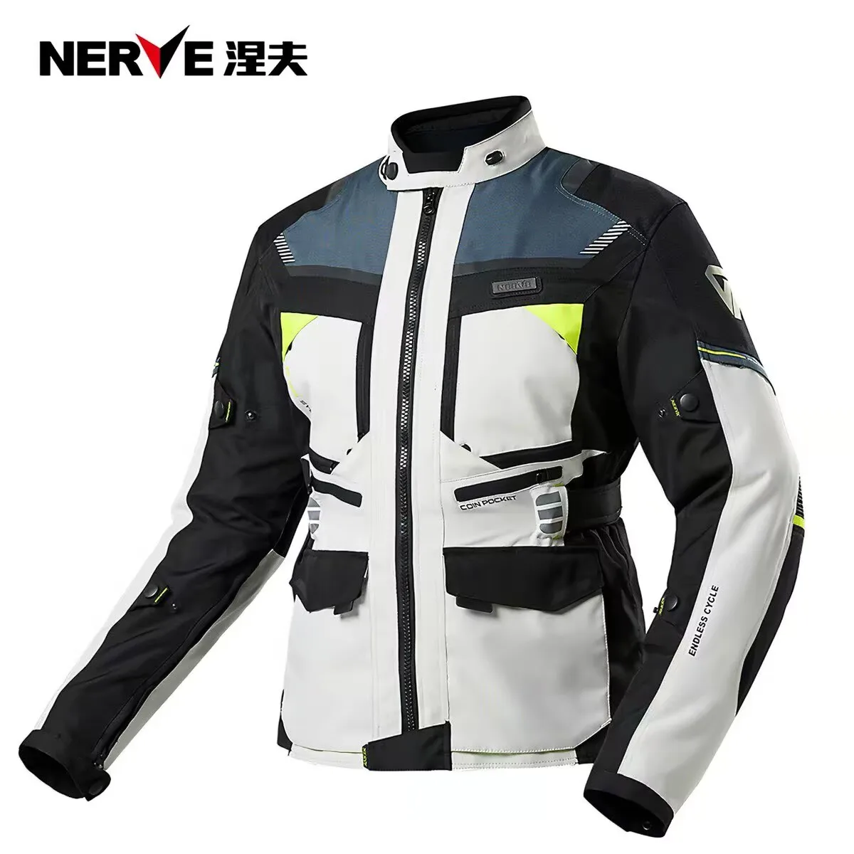 Waterproof Motocross Riding Clothes Autumn Winter Warm Motorcycle Jacket Pants Men CE Anti-fall Off Road Jacket Rally Suit