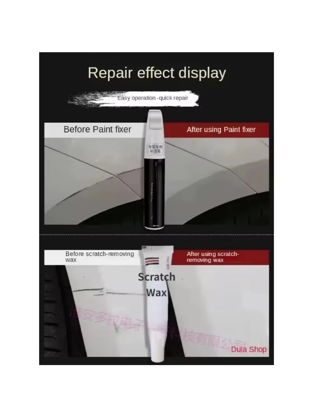Touch up paint pen for Volkswagen Golf 8 Golf 7 Paint Touch-up Pen  White  Modified car scratch repair spray Crystal silver 2023