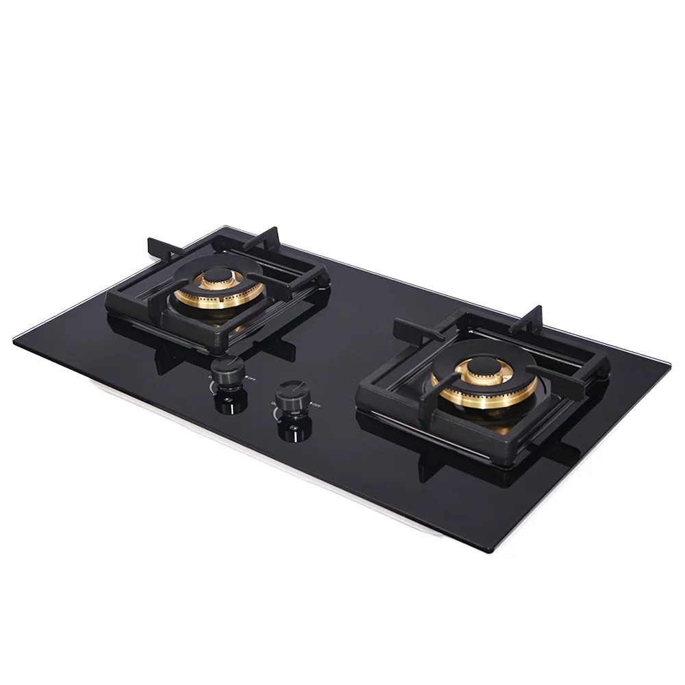 High Quality Hot Sale Double burner Built-in Home Kitchen Appliance Gas Cooker Cooktops Gas Stove