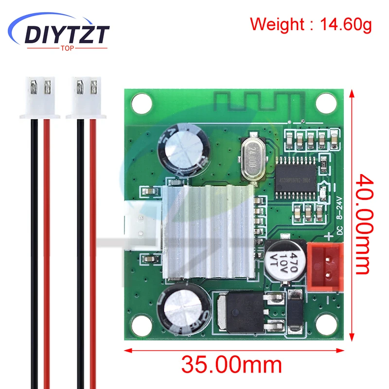 Amplifier Daya Bluetooth 30W TWS Speaker Papan Modul Suara Penerima Audio Papan Amplifier Daya Bluetooth Stereo Dua Arah