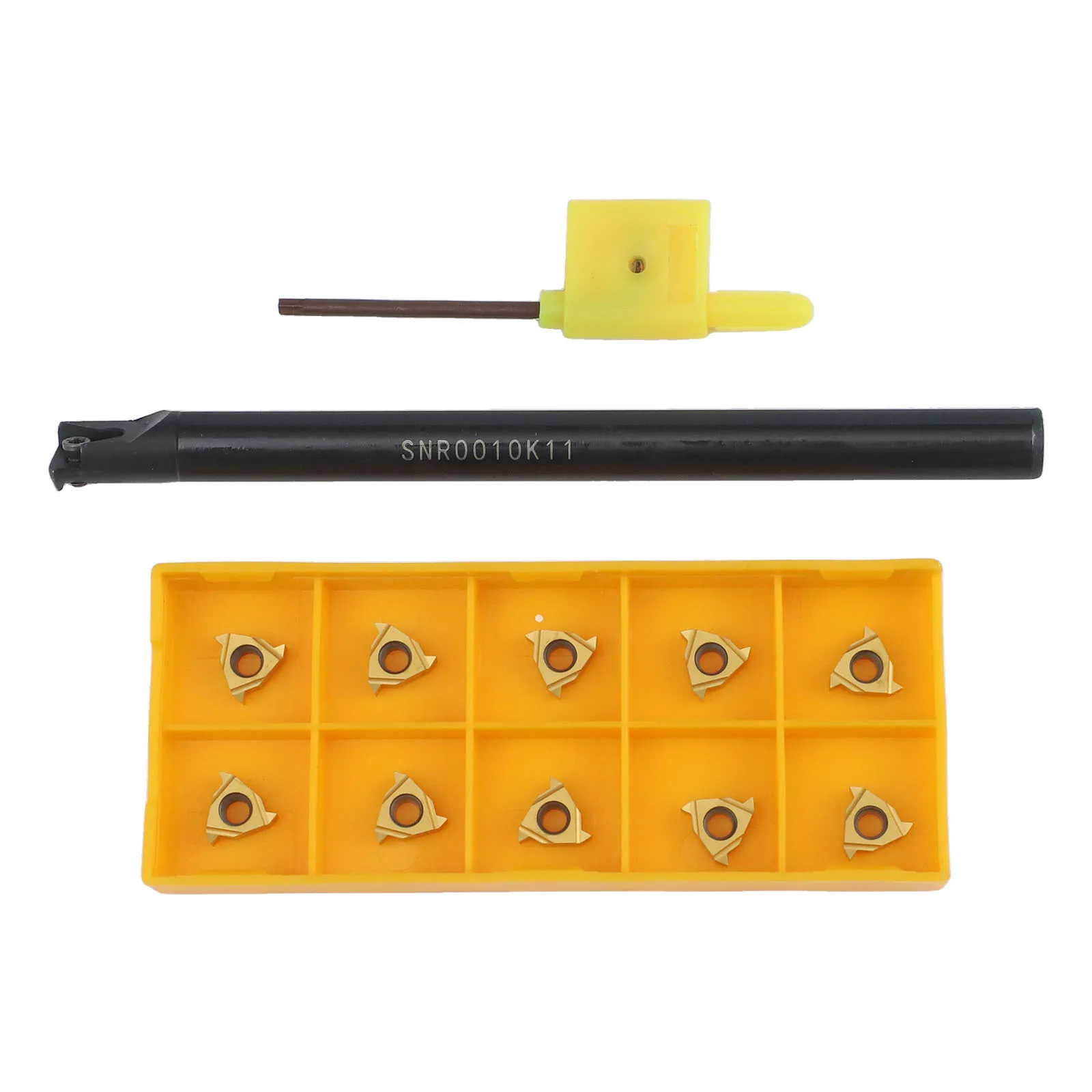Carbide Inserts CNC Turning Kit Forming Tool Holder Inscribed Circle 6.35 Mm Right Hand Direction Carbide Cutting Inserts
