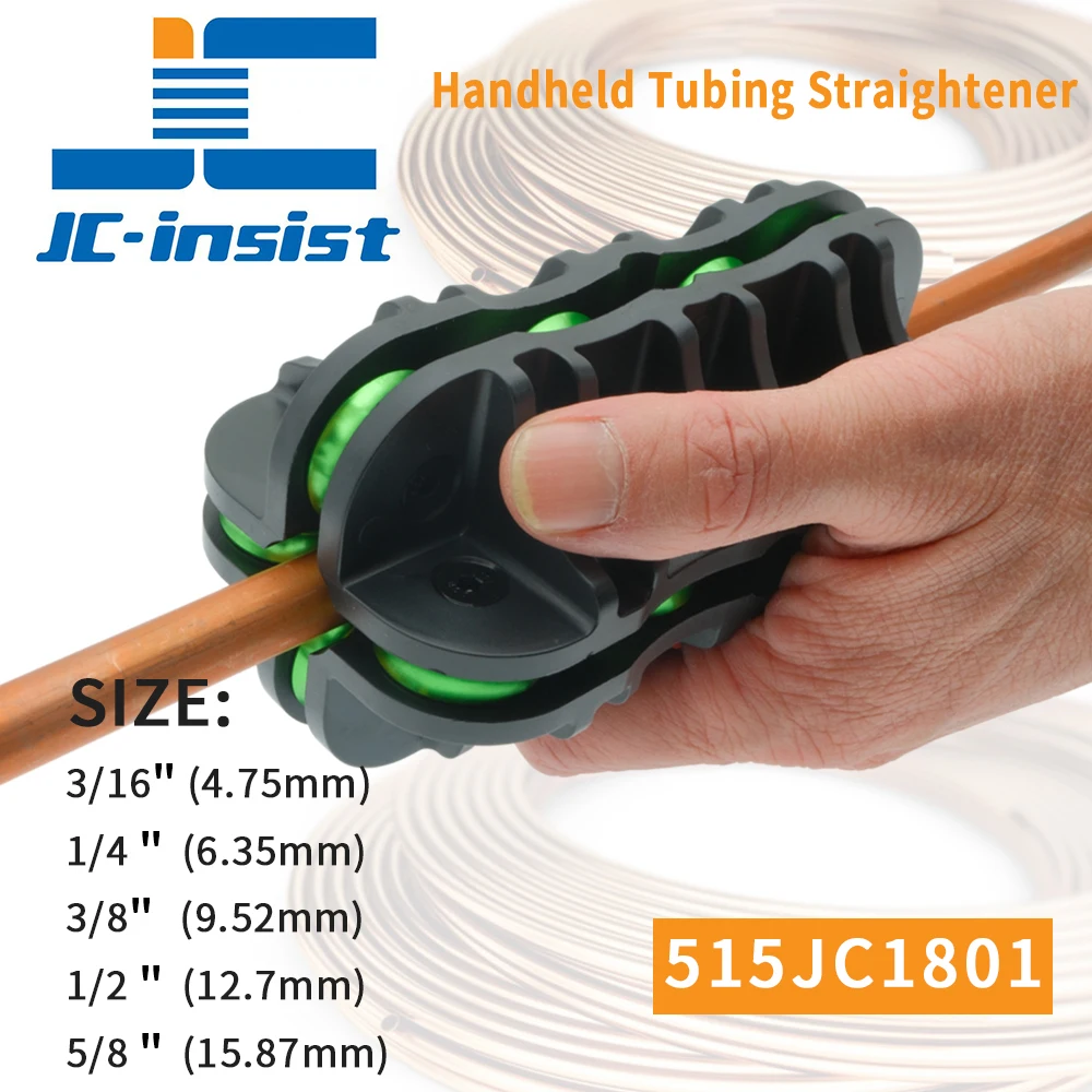 3/16In 1/4In Handheld Tubing Straightener  Pipe Straightener Tool  Fuel Line Straightener Hand Tools Copper Tube Straightening