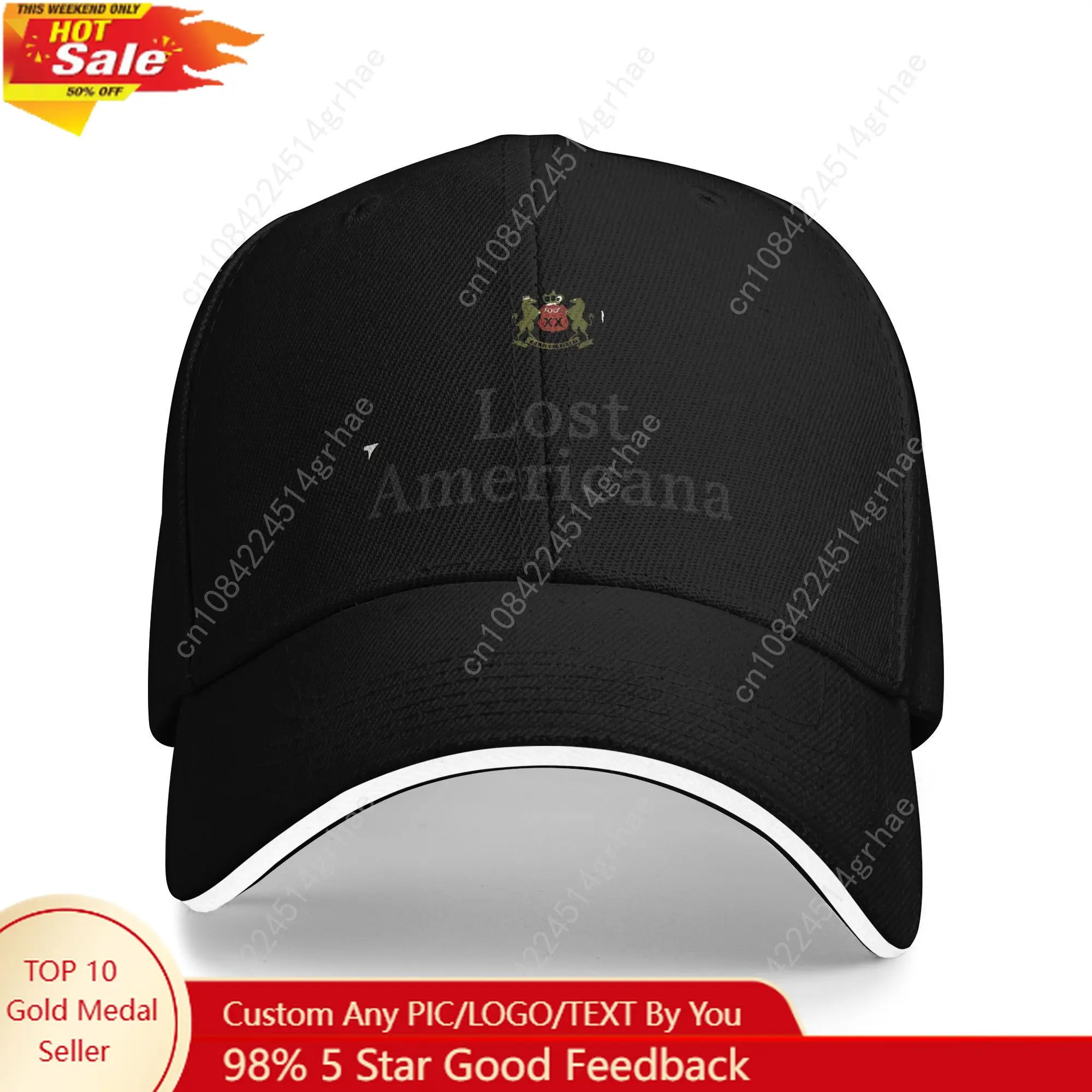 

MGK Lost Americana Sandwich Caps Adult ,Fashion Hats Golf Hats Adjustable Snapback Caps Baseball Caps Summer