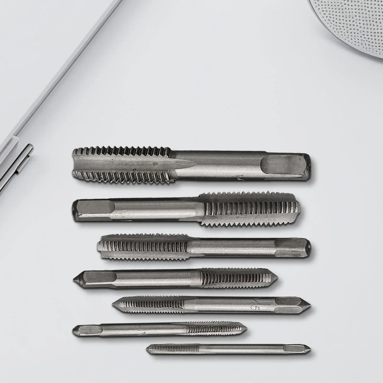 Spiral Pointed Tap Tap Drill Bits Right Hand Screw Thread Tap Straight Fluted For Processing Metric Replacement High Quality