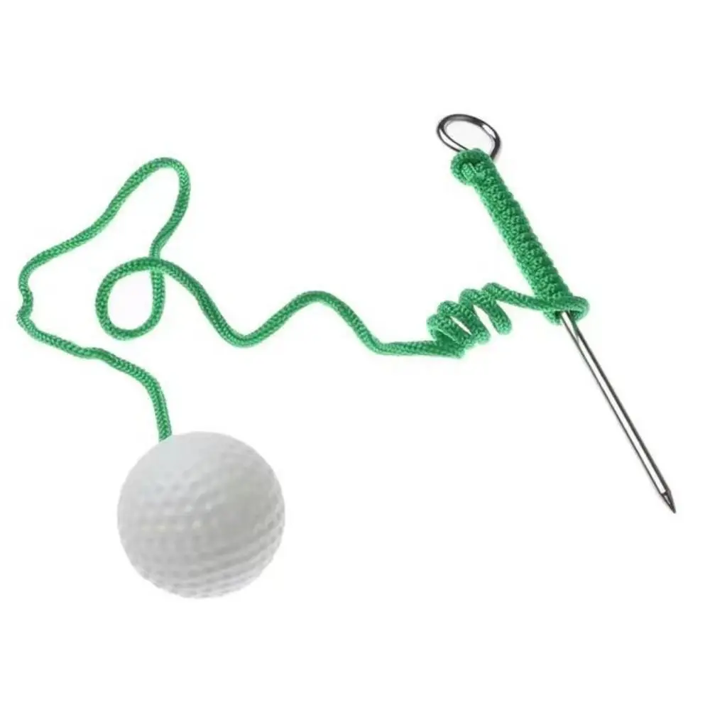 Swing Hit Rope Golf Balls Air Flow Training Aid Golf Driving Ball Practice Indoor Outdoor Training Rope Ball Sports Accessories