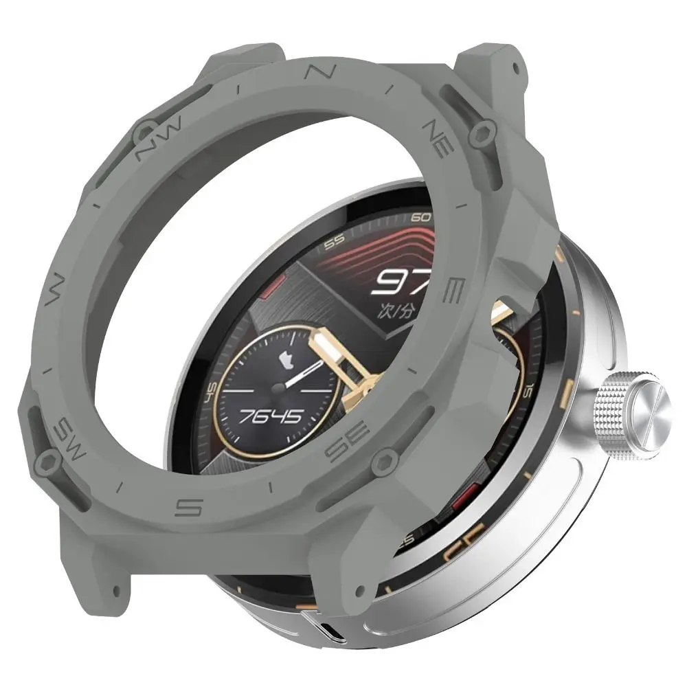 Huawei Watchケース,Tpuカバー付きのソフトスマートウォッチアクセサリー,スクリーンプロテクターなし,アーマーウォッチケース,保護バンパー